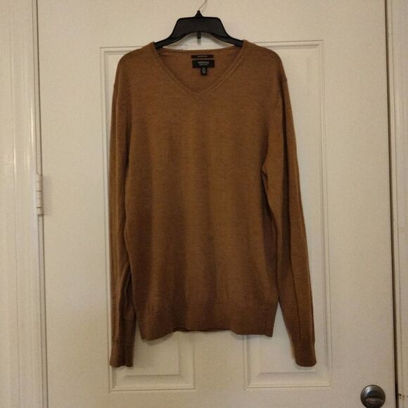 Men XL merino wool V neck sweater Nordstrom